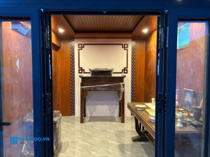 thi công phòng thờ tại đà nẵng tấm ốp nhựa minh phương