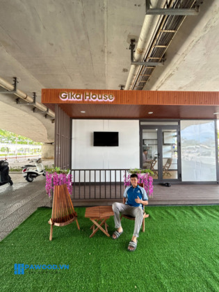 thi công gỗ nhựa ngoài trời