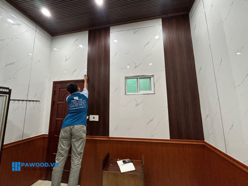 lamri nhựa 100 Á Châu và tấm ốp tường