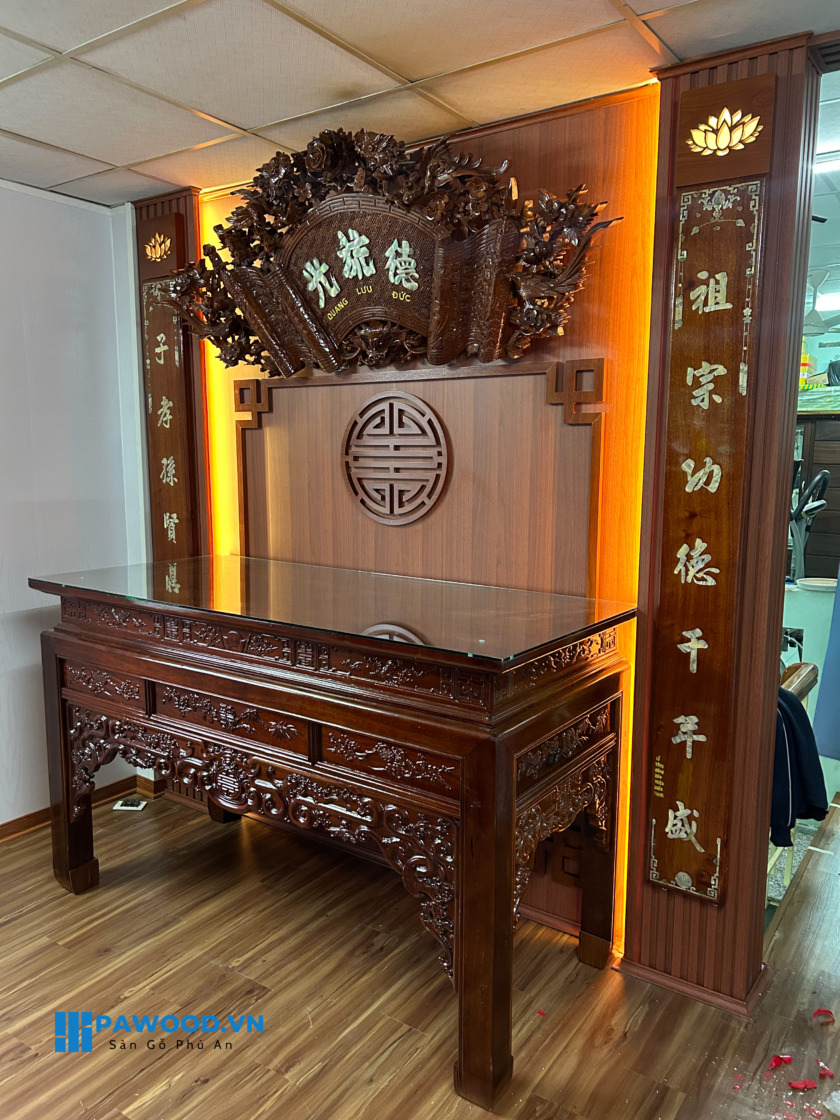 cải tạo phòng thờ