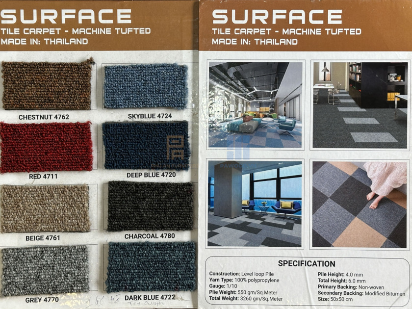 thảm gạch Surface