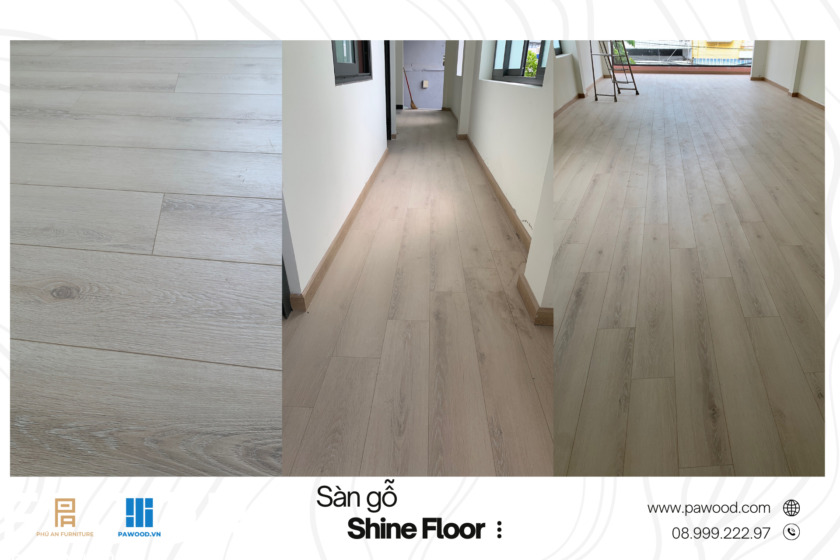 sàn gỗ shine floor giá rẻ