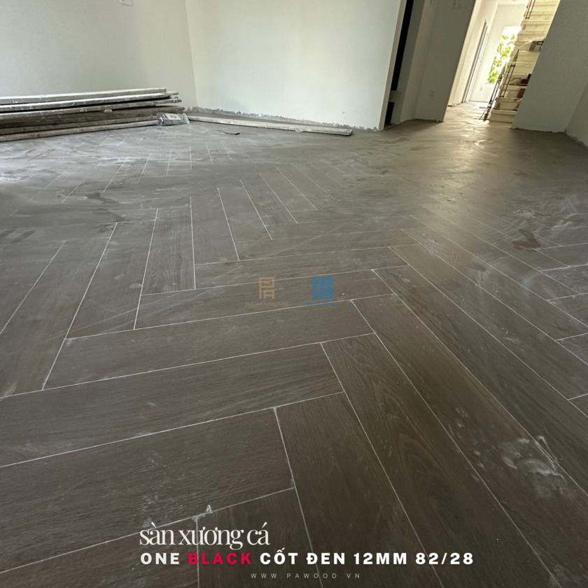 sàn xương cá 12mm