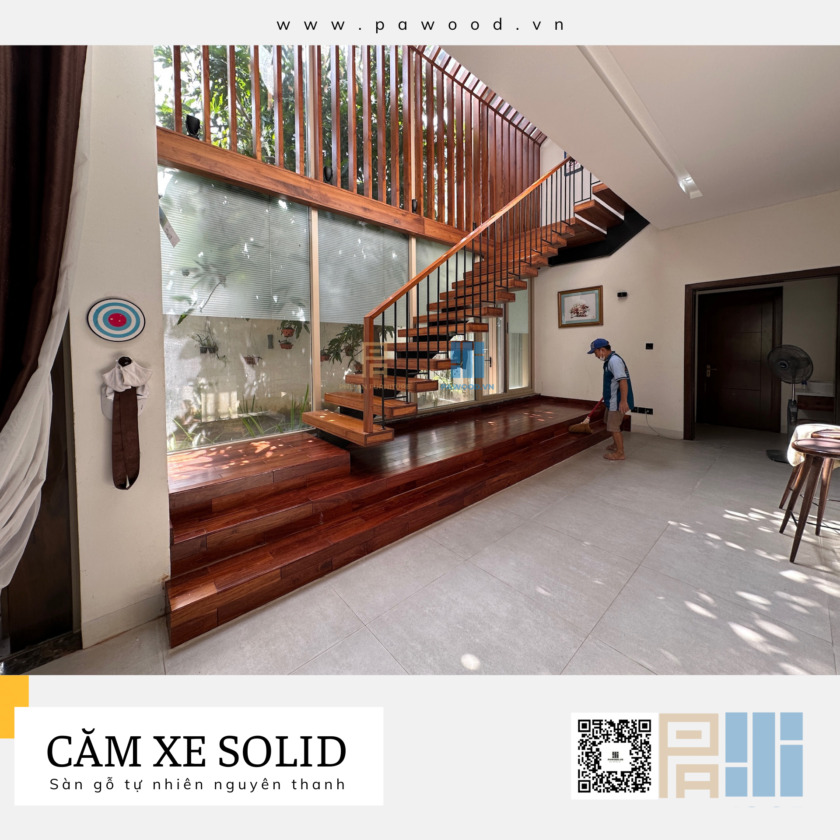 sàn gỗ căm xe tại đà nẵng