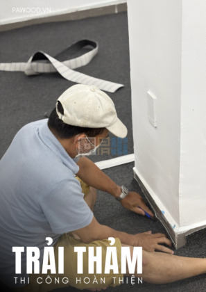 thi công thảm bright tại Đà Nẵng