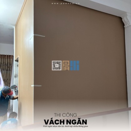 vách ngăn nhựa Nano phòng ngủ giá rẻ tại Đà Nẵng