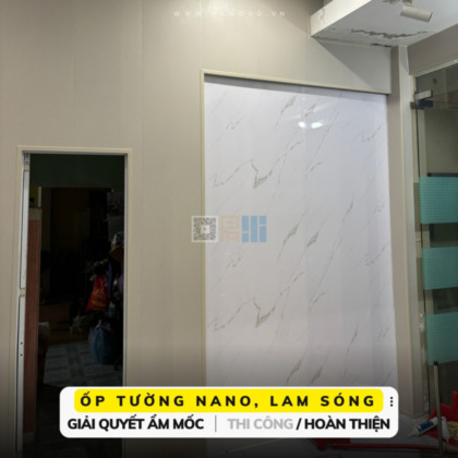 thi công ốp tường chống ẩm