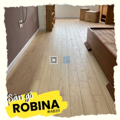 thi công sàn gỗ robina 12mm