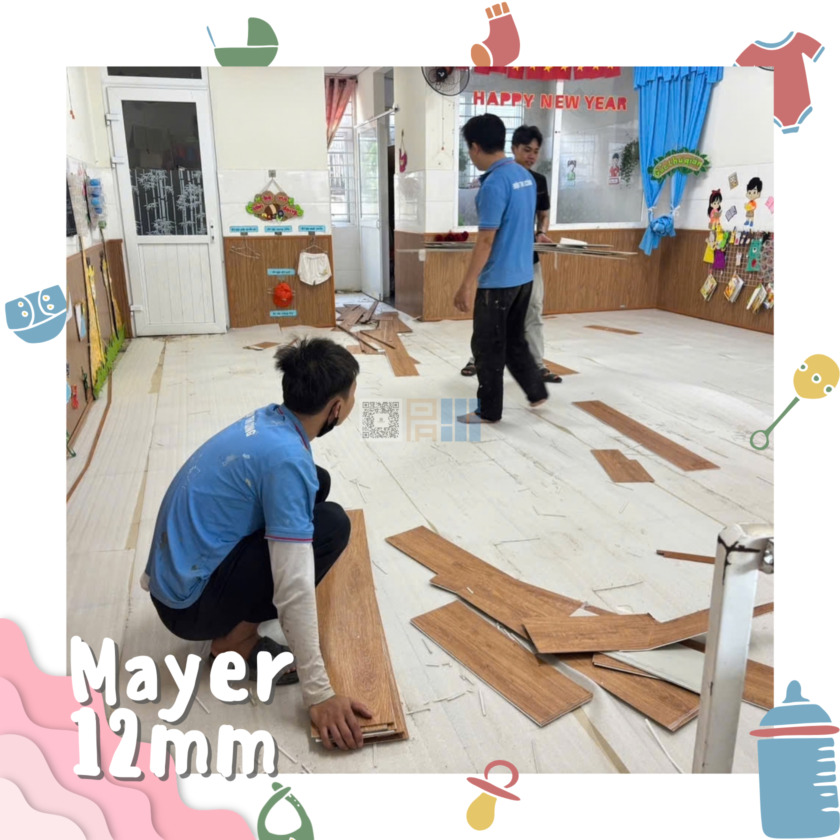 Tháo gỡ sàn gỗ