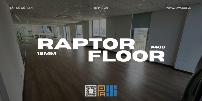 sàn gỗ raptor floor cho văn phòng
