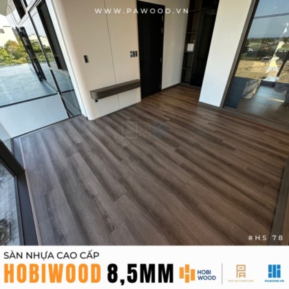 sàn nhựa siêu dày hobiwood 8.5mm