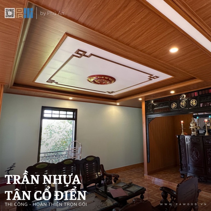 trần nhựa tân cổ điển đà nẵng